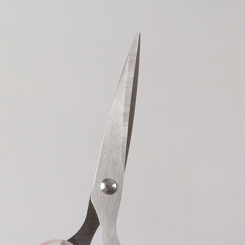 Yiwu market  stainless steel scissors with pp handle