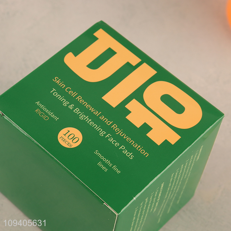 Latest products   moisturizing brightening face pads
