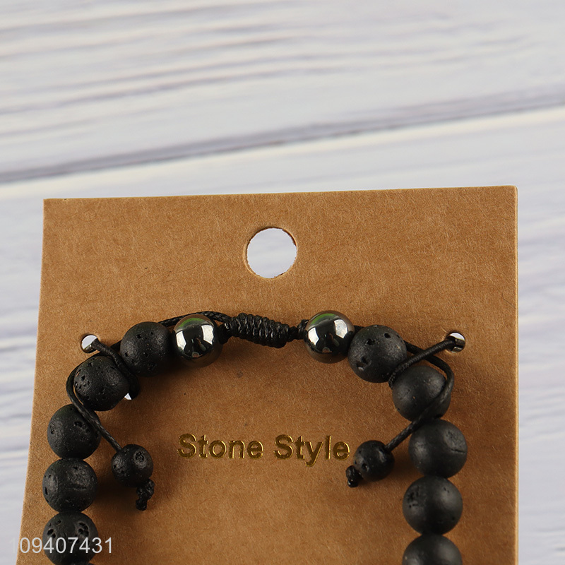 Factory supply fashion style stone bracelet stone jewelry