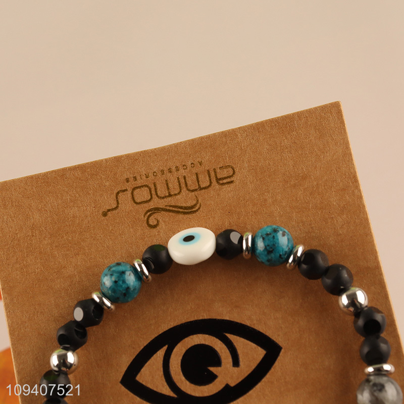 Best quality fashion stone bracelet stone jewelry for men women