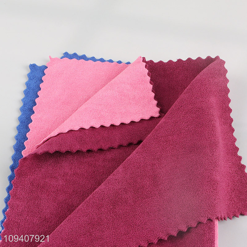 Popular products multicolor car washing towel cleaning cloth