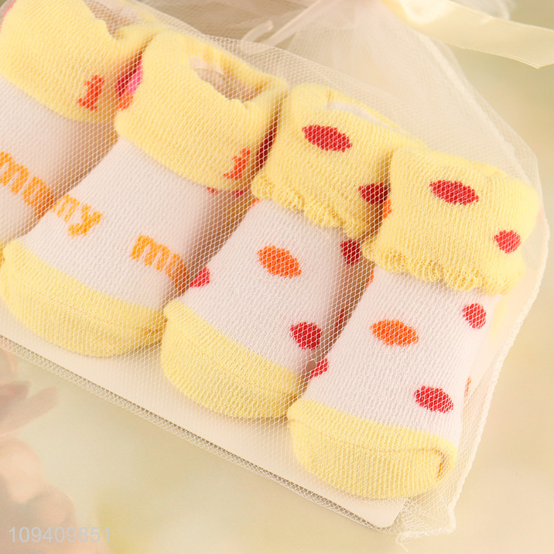 Yiwu market  breathable soft cotton baby socks