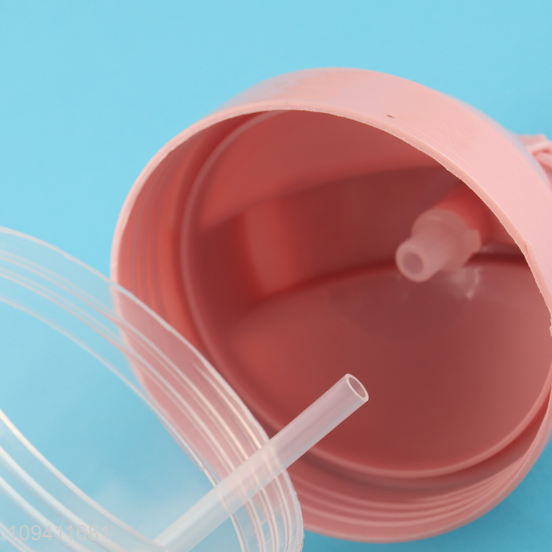 Hot selling plastic kids tableware plate with water bottle