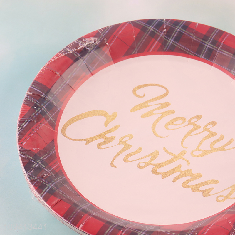 New product round disposable paper plate for party