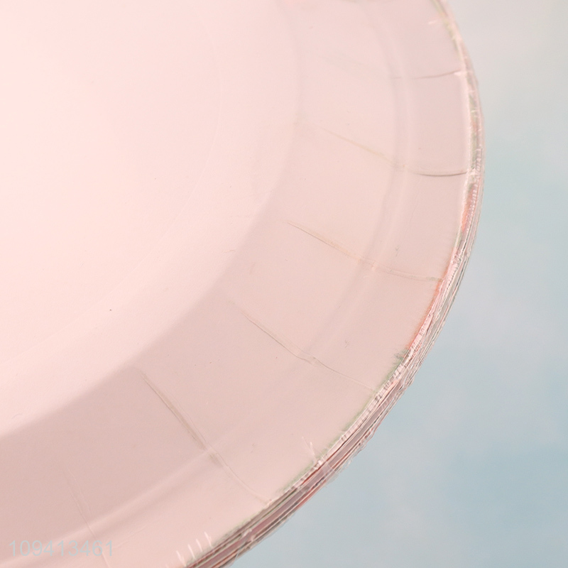 Wholesale eco-friendly disposable paper plate