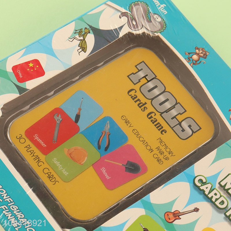 Good price children memory matching games board game