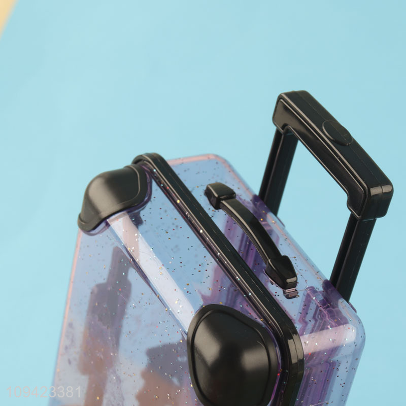 Good quality plastic desktop organizer storage box