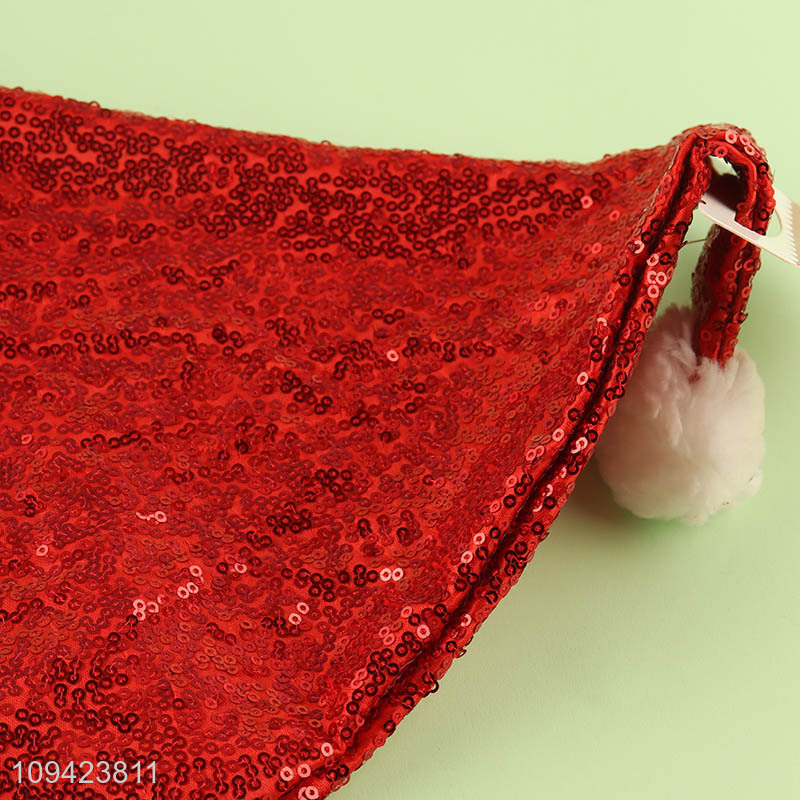 Hot selling multicolor christmas hat for party supplies