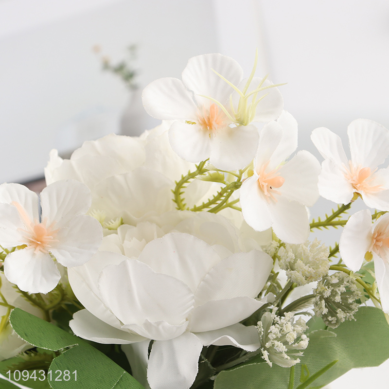 Modern Artificial Flower Potted Plants For Home