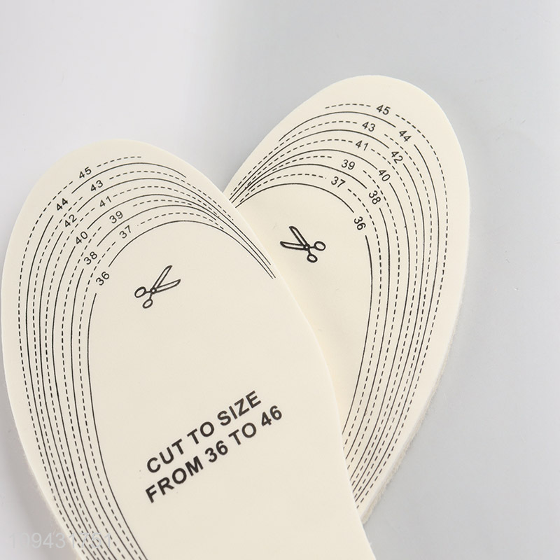 Hot selling soft comfortable latex shoes insole
