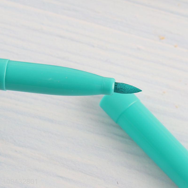 China factory school office washable soft tip marker pen set