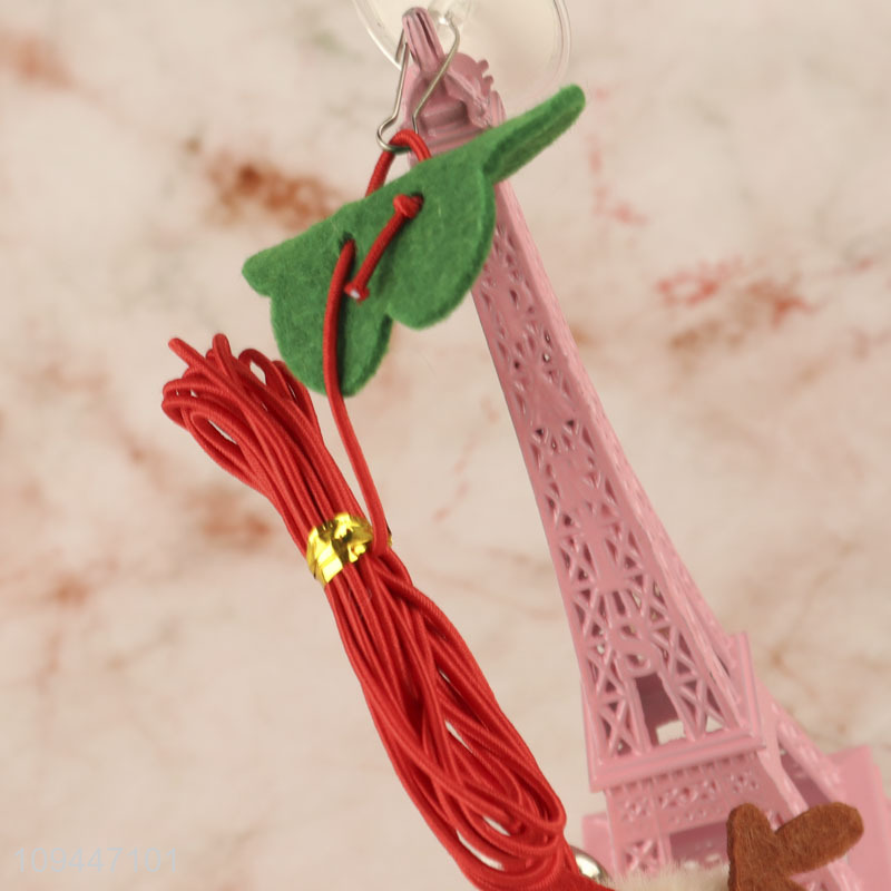 China wholesale christmas cat interactive toy with ribbon