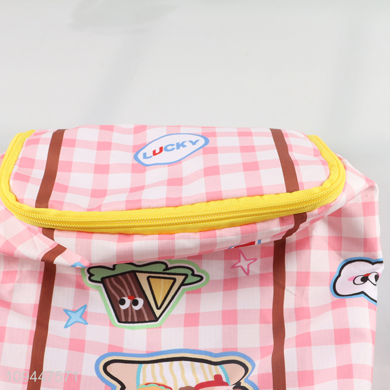 China supplier cartoon printed picnic lunch bag