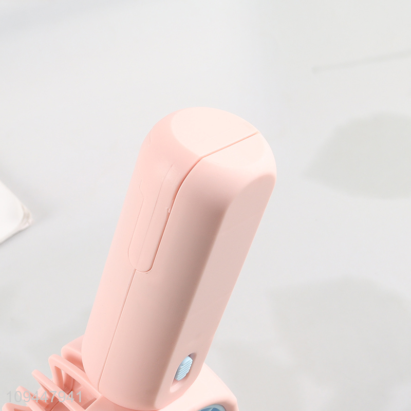 Hot sale portable cartoon mini electric fan for summer