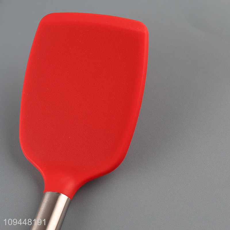 Top quality kitchen utensil skimmer spoon with long handle