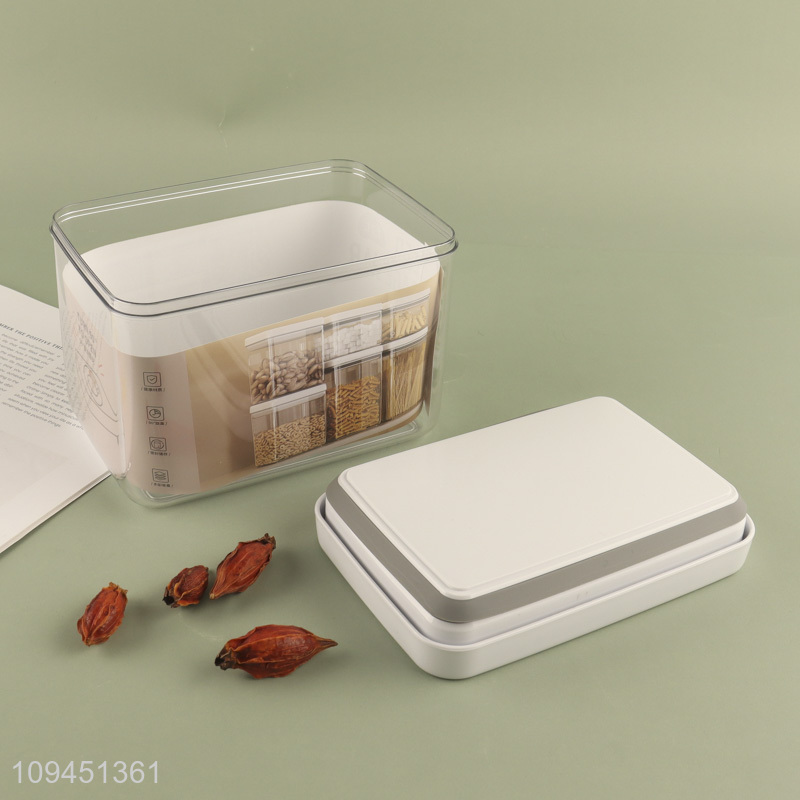 China supplier household plastic fridge storage box