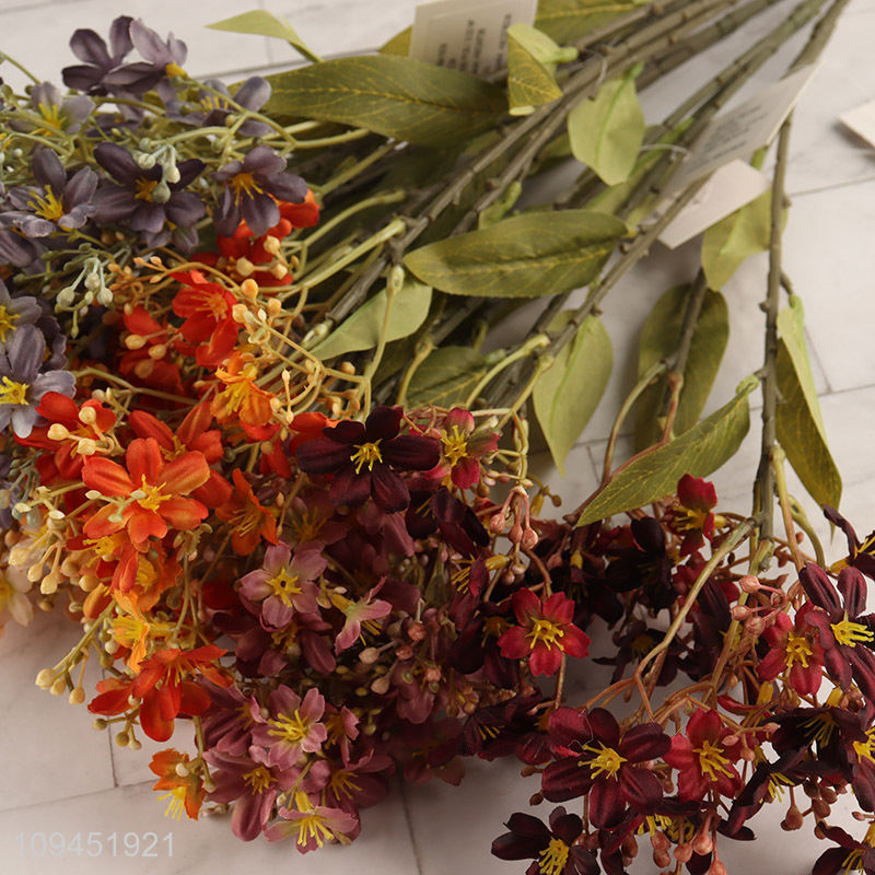 Low price modern tabletop decor artificial flowers
