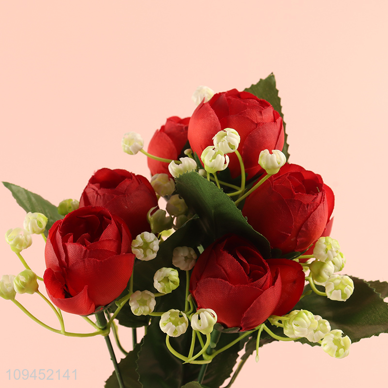 Hot items minimalist indoor artificial flower bunches