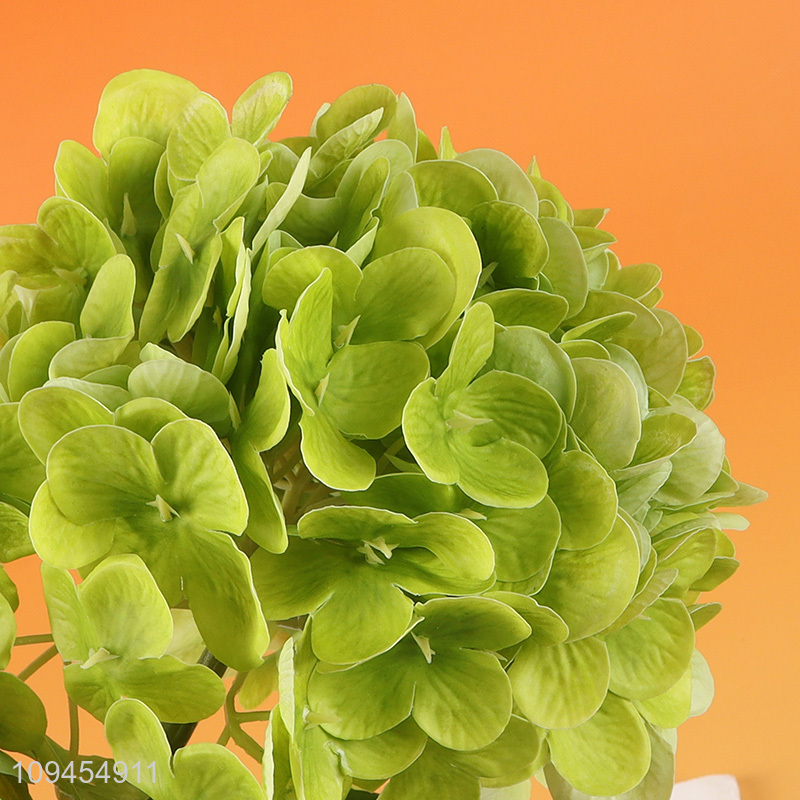 China products home decor fake flower hydrangea flower