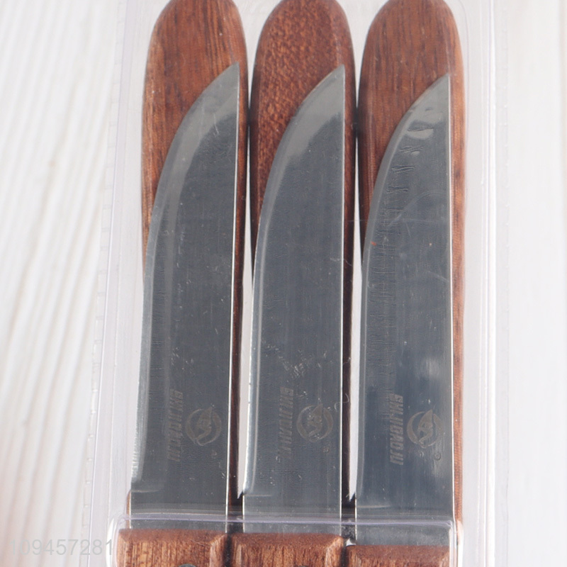 Hot sale 6pcs kitchen knife fruits knife