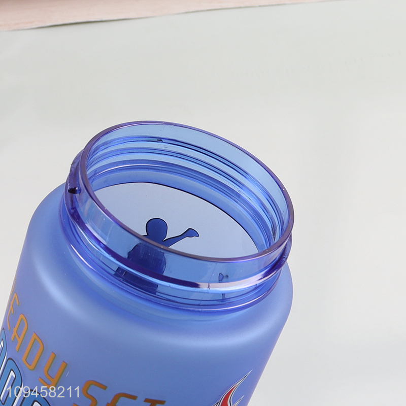 China factory kids water bottle drinking bottle with straw