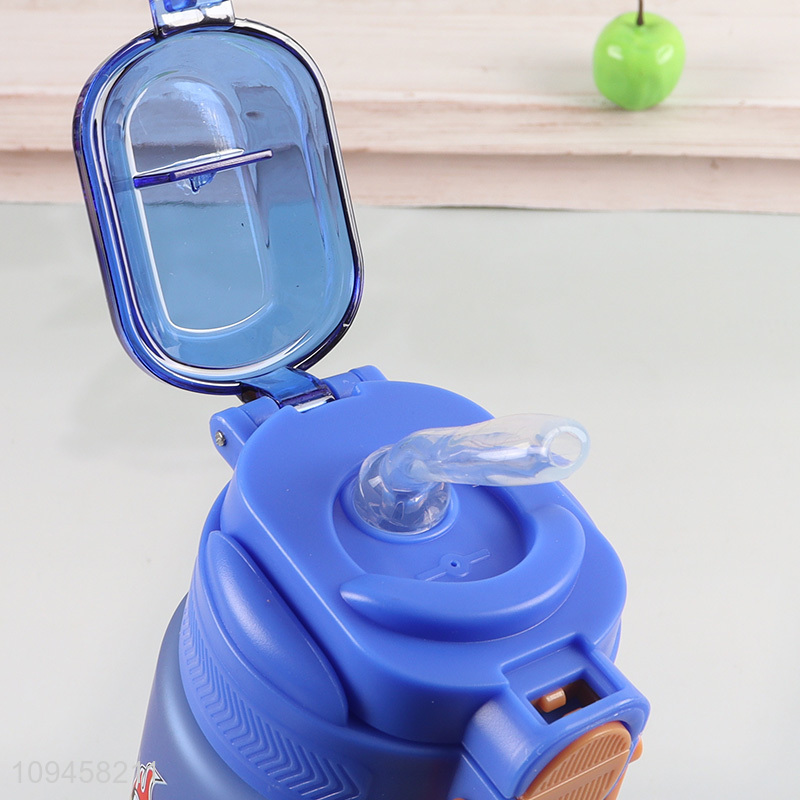 China factory kids water bottle drinking bottle with straw