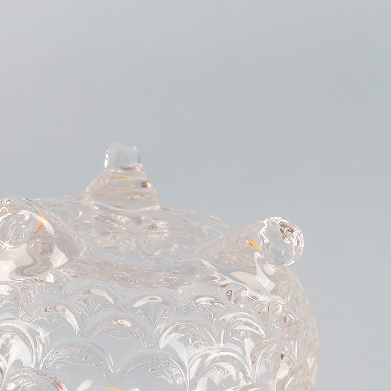 New arrival  glass storage jar candy jar with lid