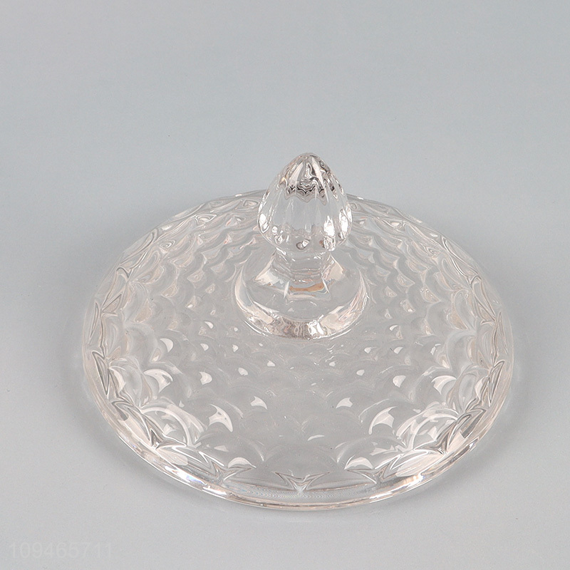New arrival  glass storage jar candy jar with lid