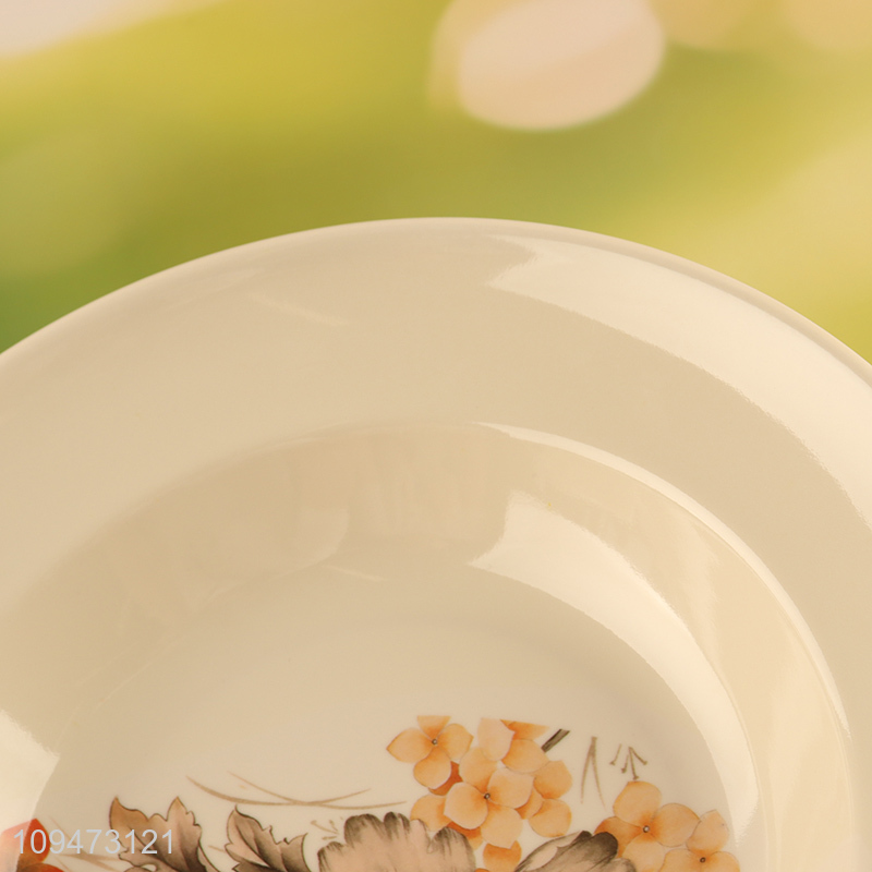 Hot selling melamine dinner plate wholesale