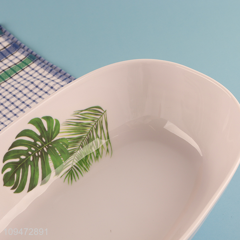 Top quality household melamine tableware plate for sale