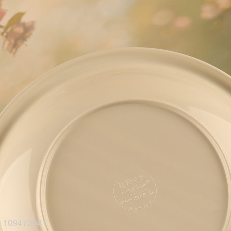 New style home restaurant melamine dinner plate