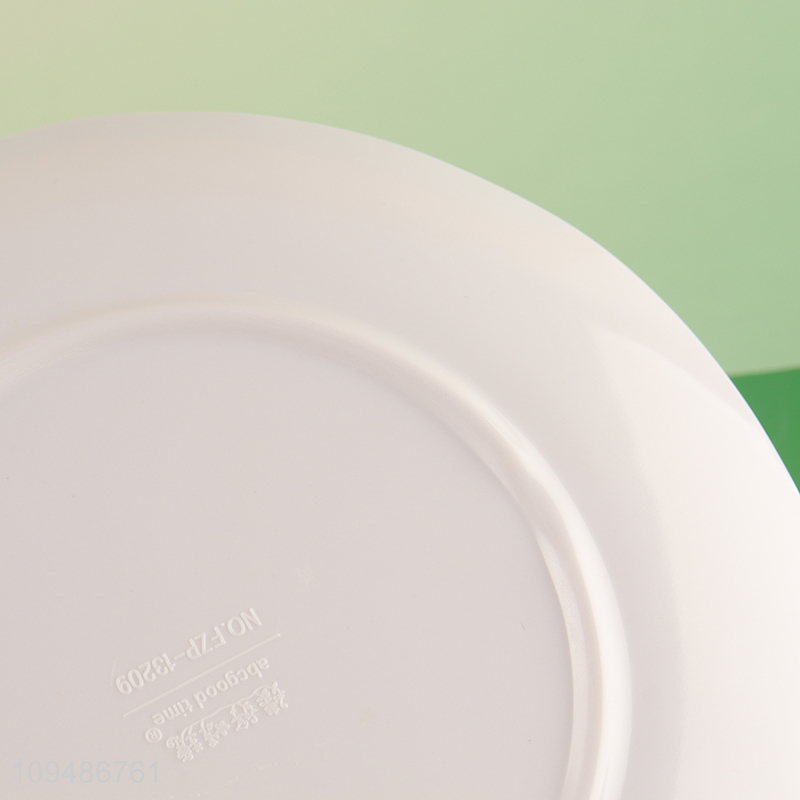 China wholesale 9 inch wavy plate tableware plate