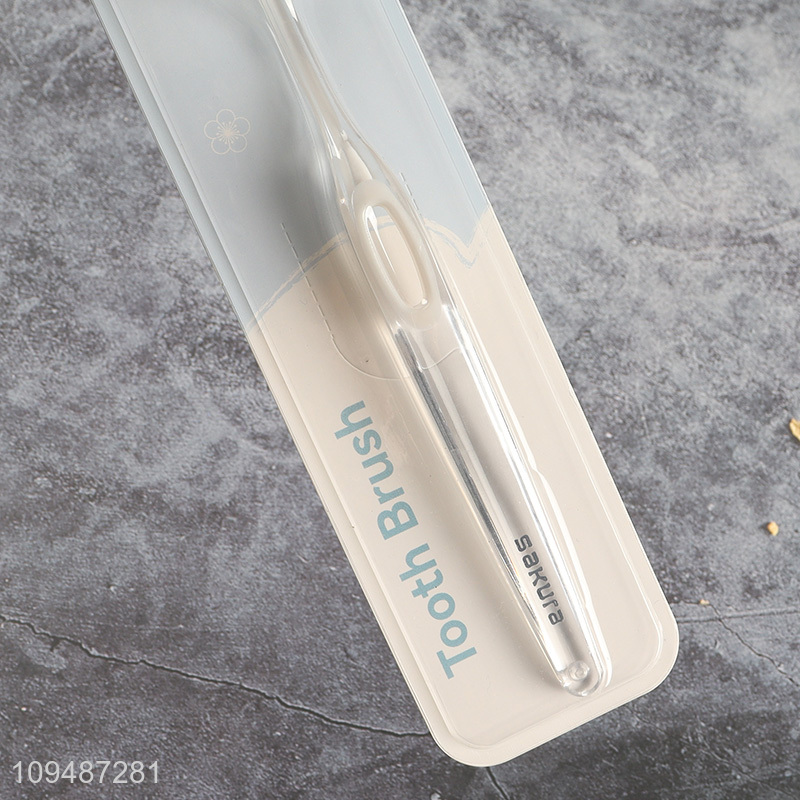 Low price soft bristle adult toothbrush for sale