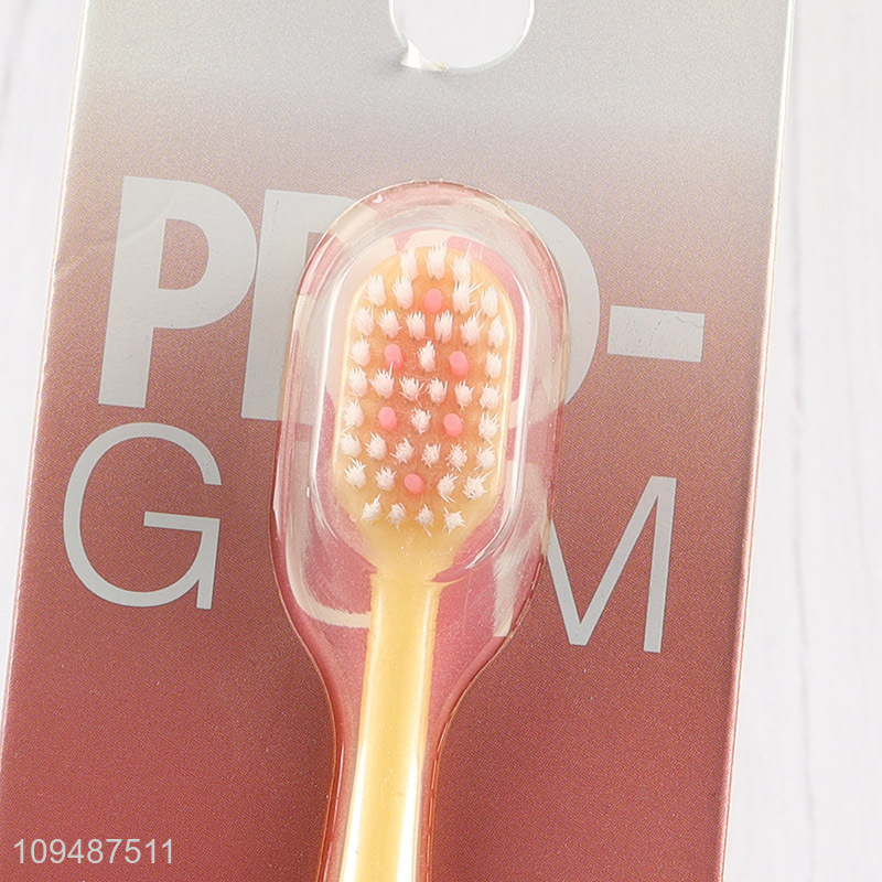 New style non slip grip toothbrush for oral care