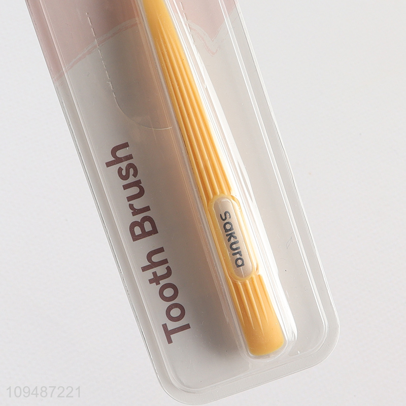 Hot selling household adult oral care toothbrush