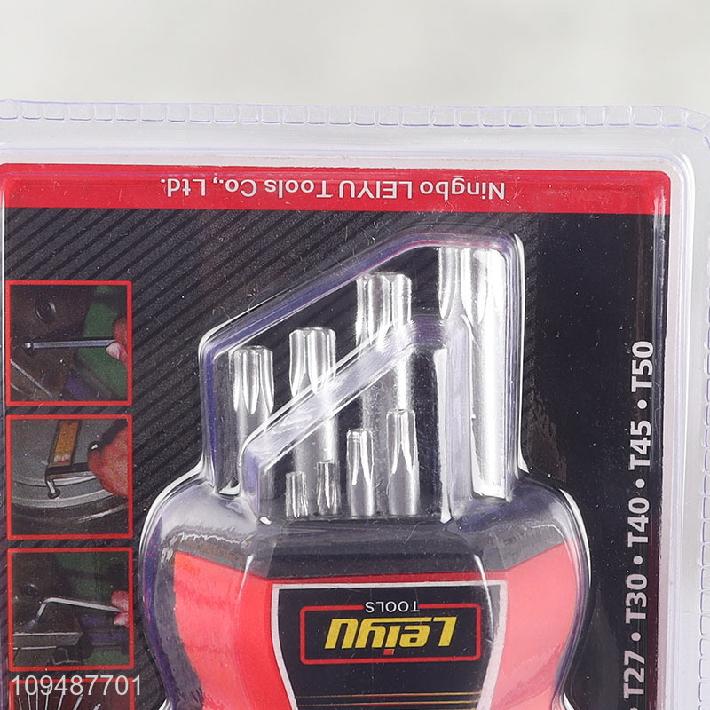 China products professional crv steel hex key set