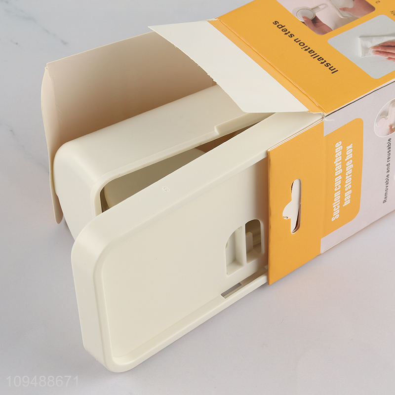 China factory suction garbage bag holder for household