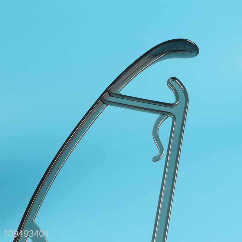 Good selling non-slip plastic clothes hanger coat hanger