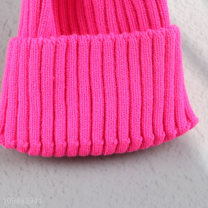 Factory direct sale warm beanies hat winter hat wholesale