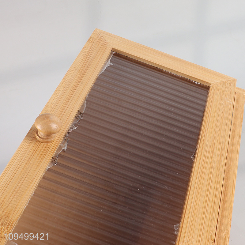 New arrival bamboo bread box storage box