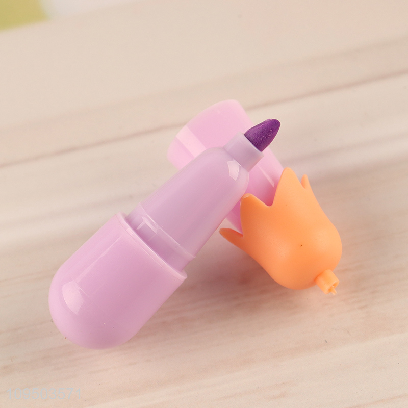 Low price 6pcs highlighter marker set for sale