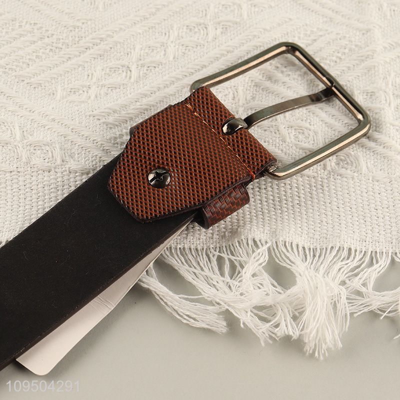 China supplier men fashion leather buckle belt
