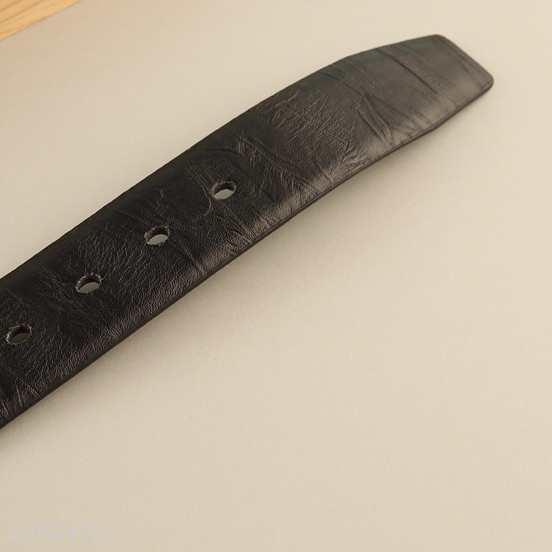 New product fashion leather buckle belt for men