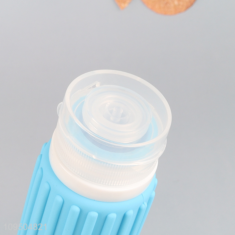 Online wholesale 4pcs portable travel silicone bottle