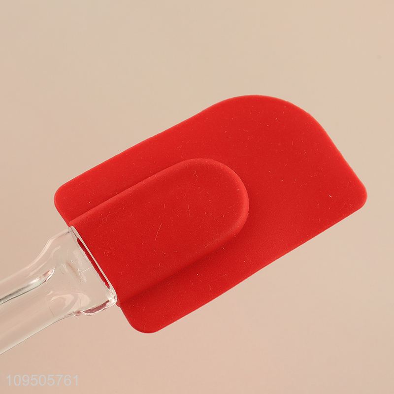 Hot sale red silicone butter spatula cheese spatula