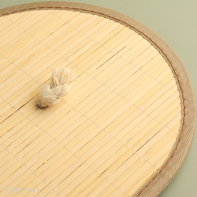 Low price bamboo storage basket laundry basket