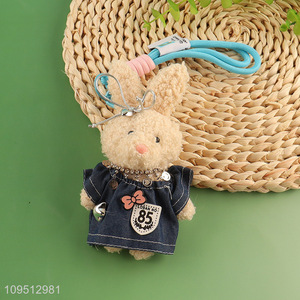 Best selling plush rabbit bag pendant <em>key</em> <em>chain</em>