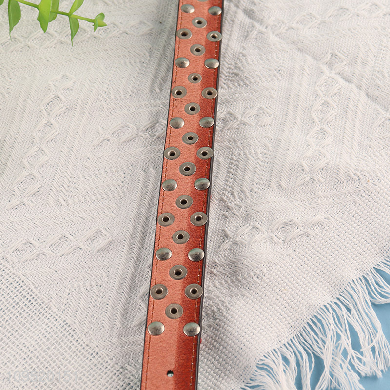 Top sale pu leather cat dog training collar