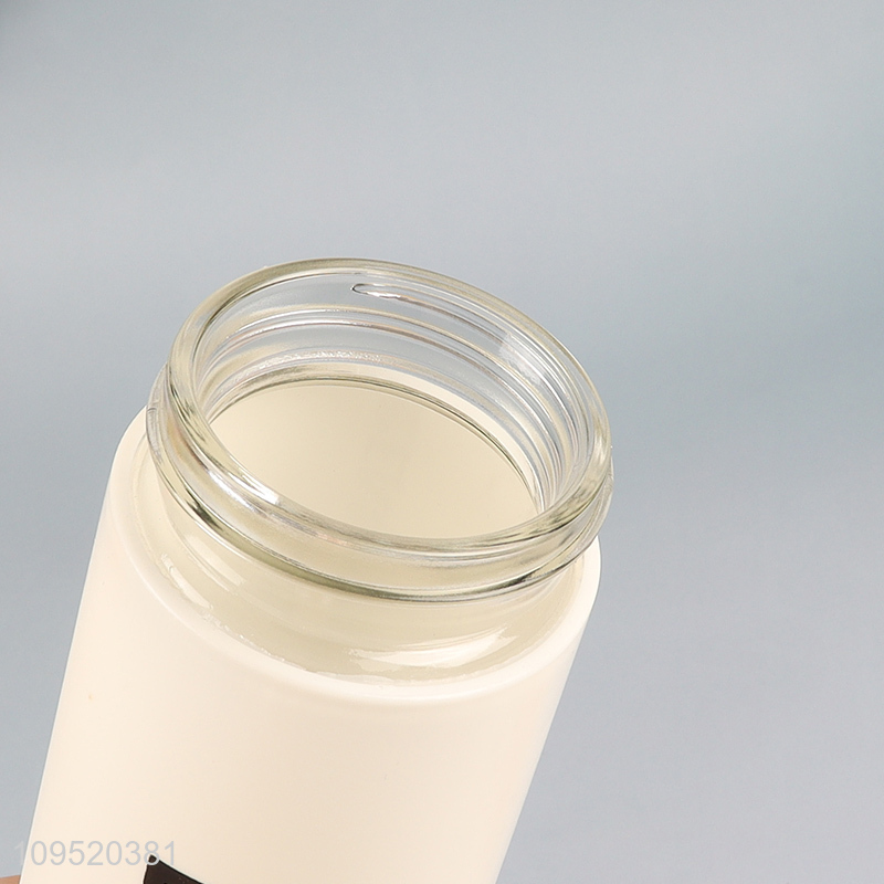 China supplier portable glass water bottle drinking bottle