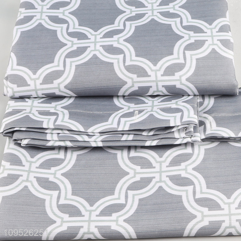 Wholesale Printed Shower Curtain With Hooks
